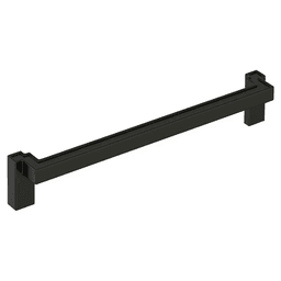 8-13/16" Rockhurst Cabinet Pull, Matte Black