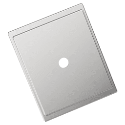 1-5/8" Maymont Knob Backplate, Polished Chrome