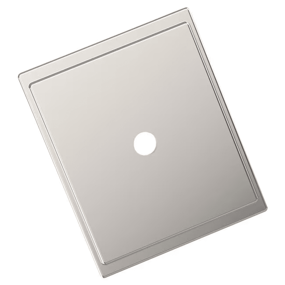 1-5/8" Maymont Knob Backplate, Polished Nickel