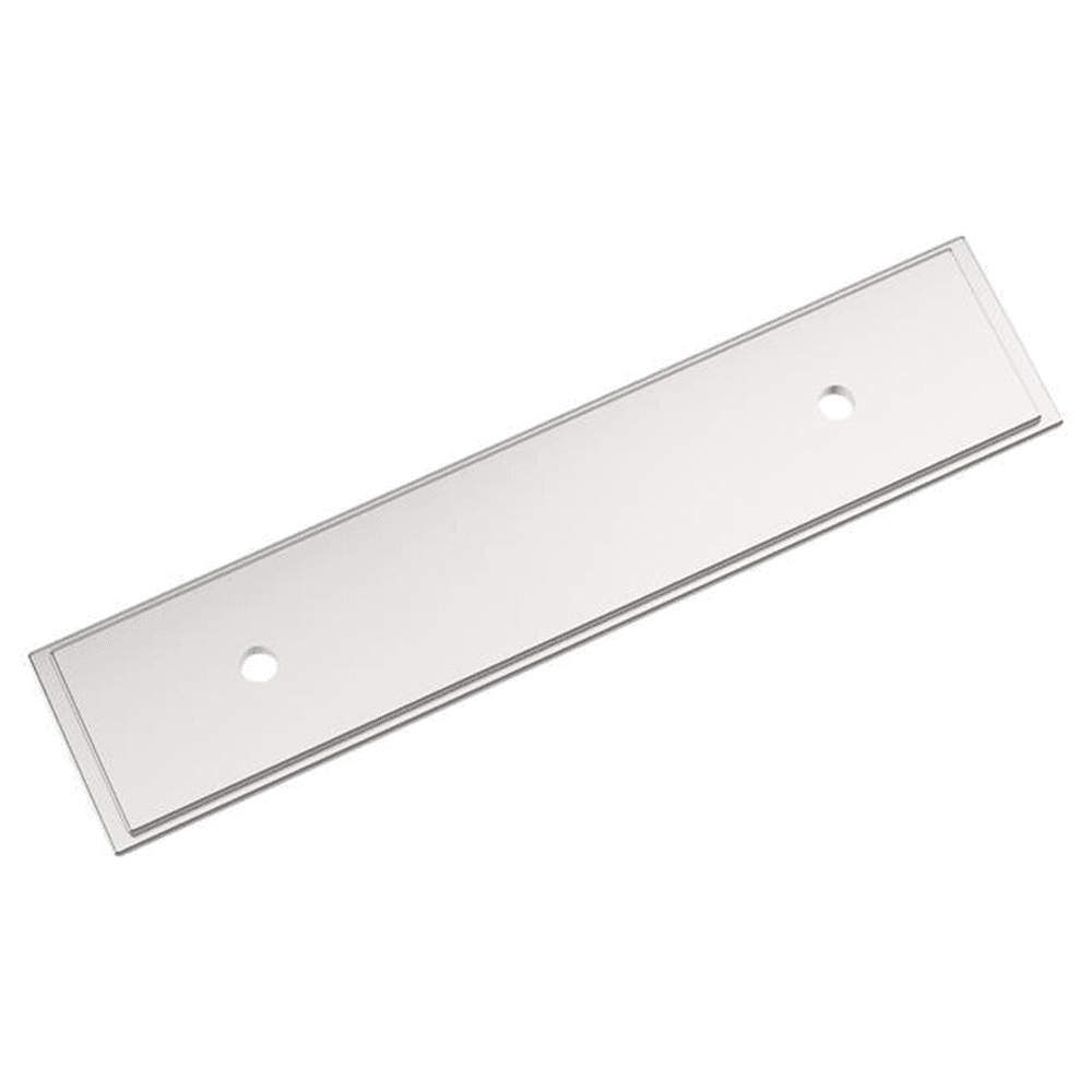 3" Maymont Pull Backplate, Polished Chrome