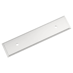3" Maymont Pull Backplate, Polished Chrome