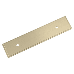 3" Maymont Pull Backplate, Golden Champagne