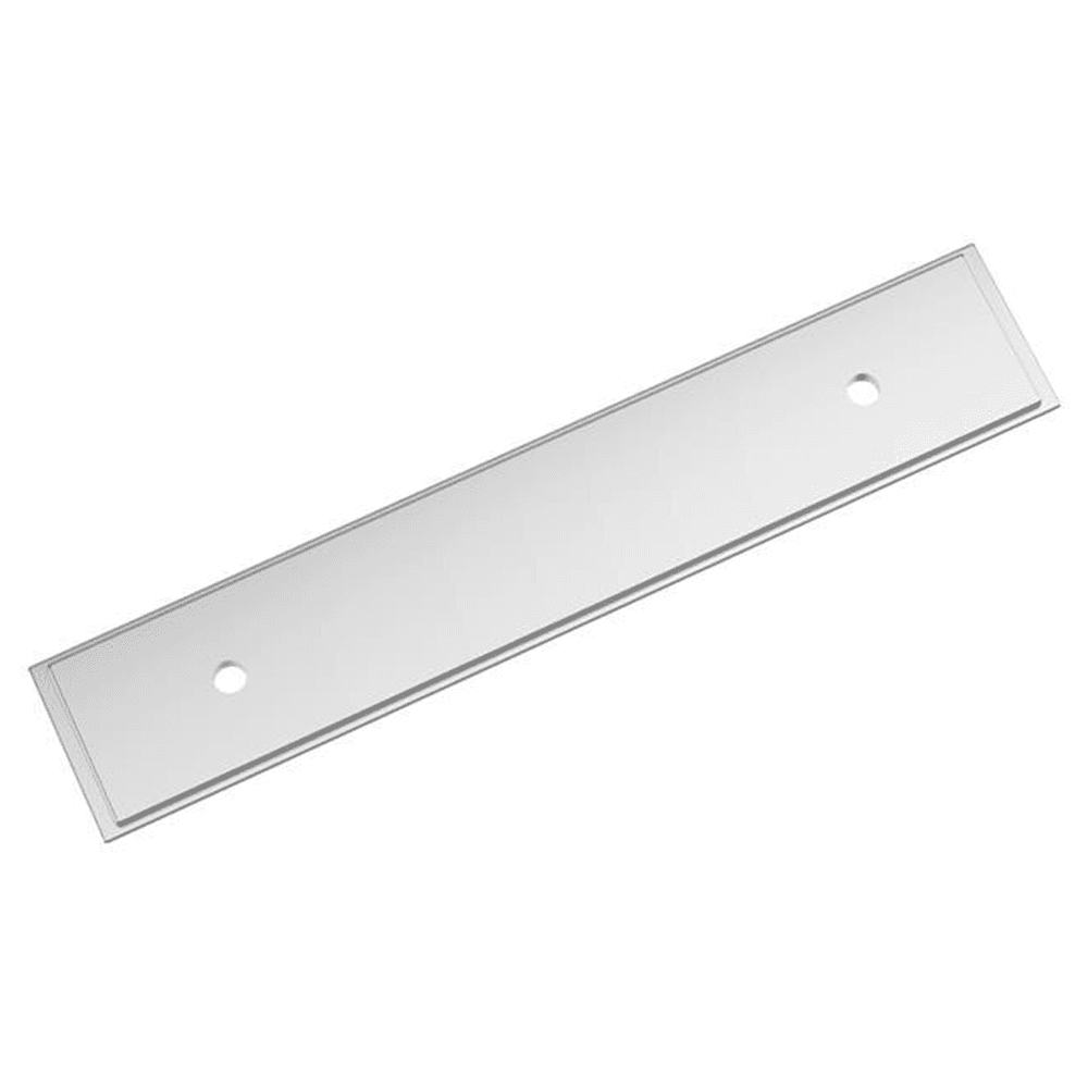 3-3/4" Maymont Pull Backplate, Polished Chrome