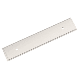 3-3/4" Maymont Pull Backplate, Polished Nickel
