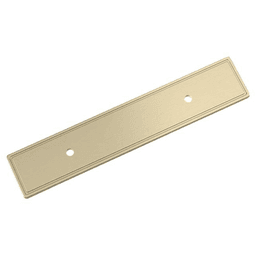 3" Thoreau Pull Backplate, Golden Champagne