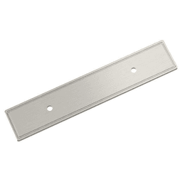 3" Thoreau Pull Backplate, Satin Nickel