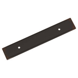 3-3/4" Thoreau Pull Backplate, Oil-Rubbed Bronze