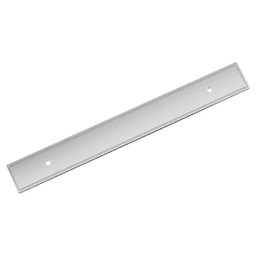 160mm Thoreau Rectangle Backplate, Polished Chrome