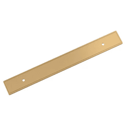 160mm Thoreau Rectangle Backplate, Champagne Bronze