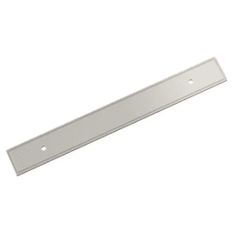 160mm Thoreau Rectangle Backplate, Satin Nickel