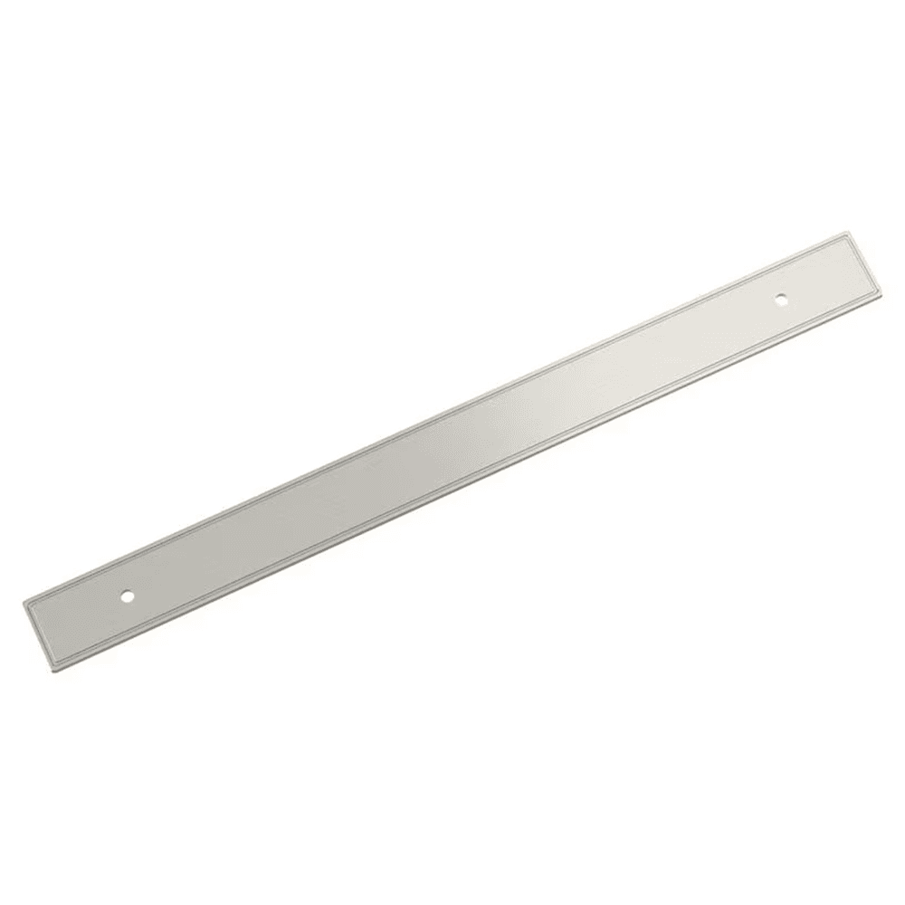 256mm Thoreau Rectangle Backplate, Satin Nickel