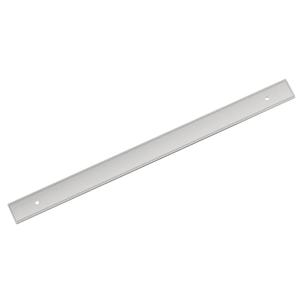 320mm Thoreau Rectangle Backplate, Polished Chrome