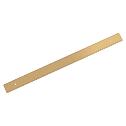 320mm Thoreau Rectangle Backplate, Champagne Bronze