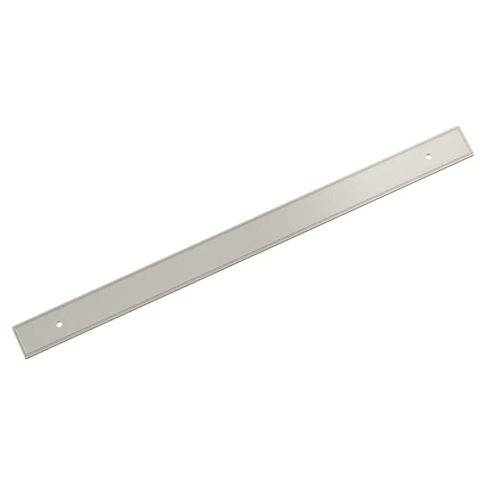 320mm Thoreau Rectangle Backplate, Satin Nickel
