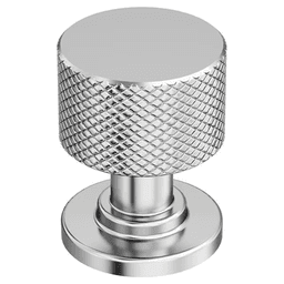 1" Balata Cabinet Knob, Polished Chrome