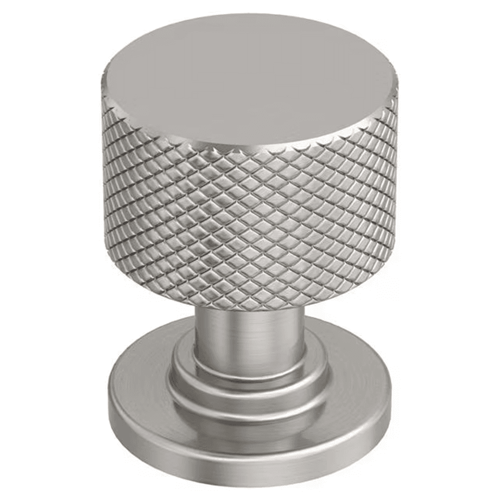 1" Balata Cabinet Knob, Satin Nickel
