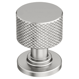 1" Balata Cabinet Knob, Polished Nickel
