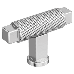 2" Balata Cabinet Knob, Polished Chrome