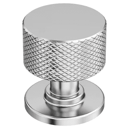 1-1/8" Balata Cabinet Knob, Polished Chrome