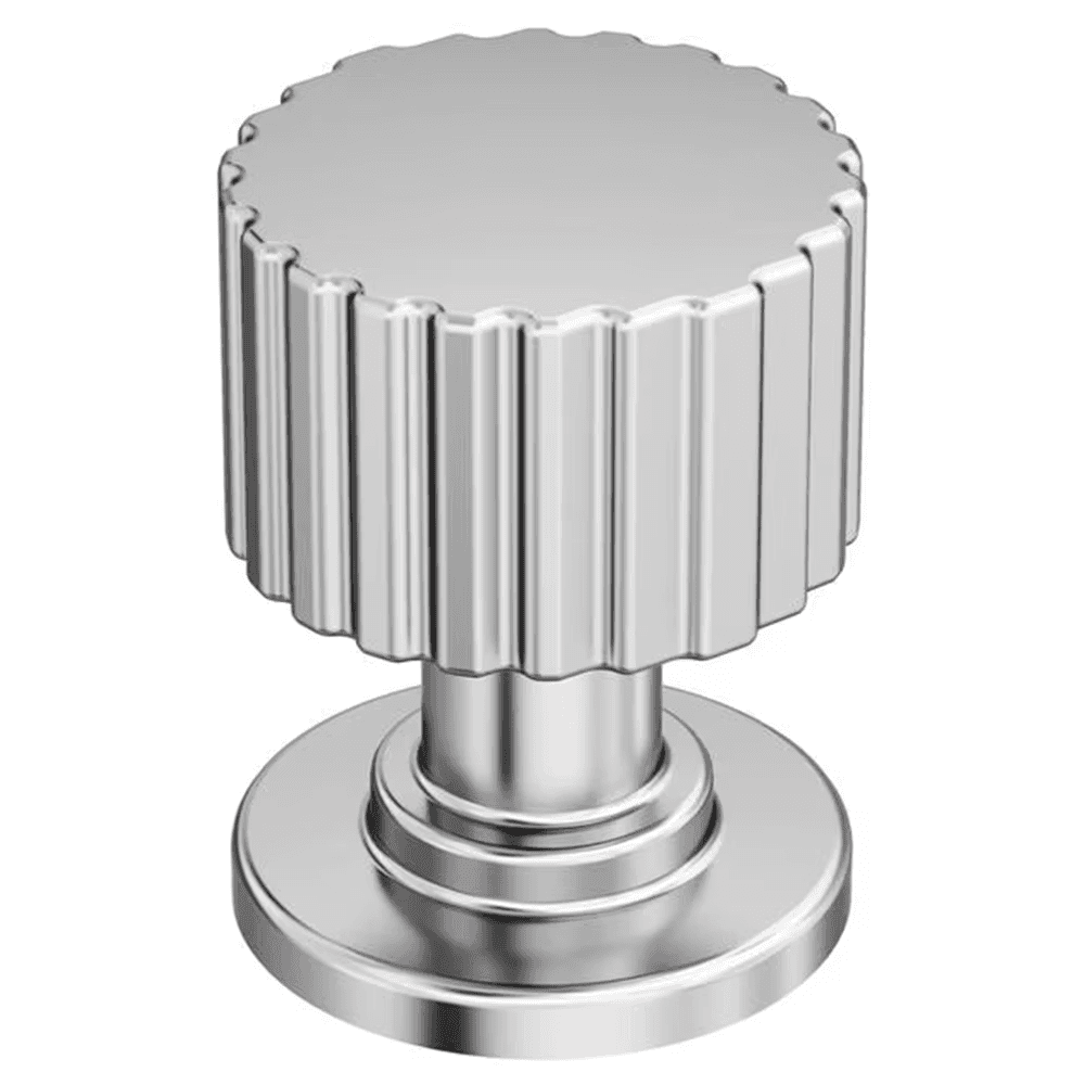 1" Ballard Cabinet Knob, Polished Chrome