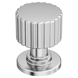 1" Ballard Cabinet Knob, Polished Chrome
