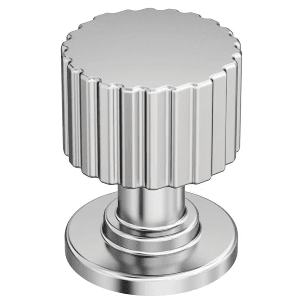 1" Ballard Cabinet Knob, Polished Nickel