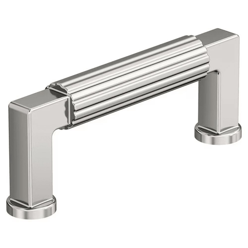 76mm Ballard Cabinet Pull, Polished Nickel