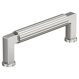 96mm Ballard Cabinet Pull, Polished Nickel
