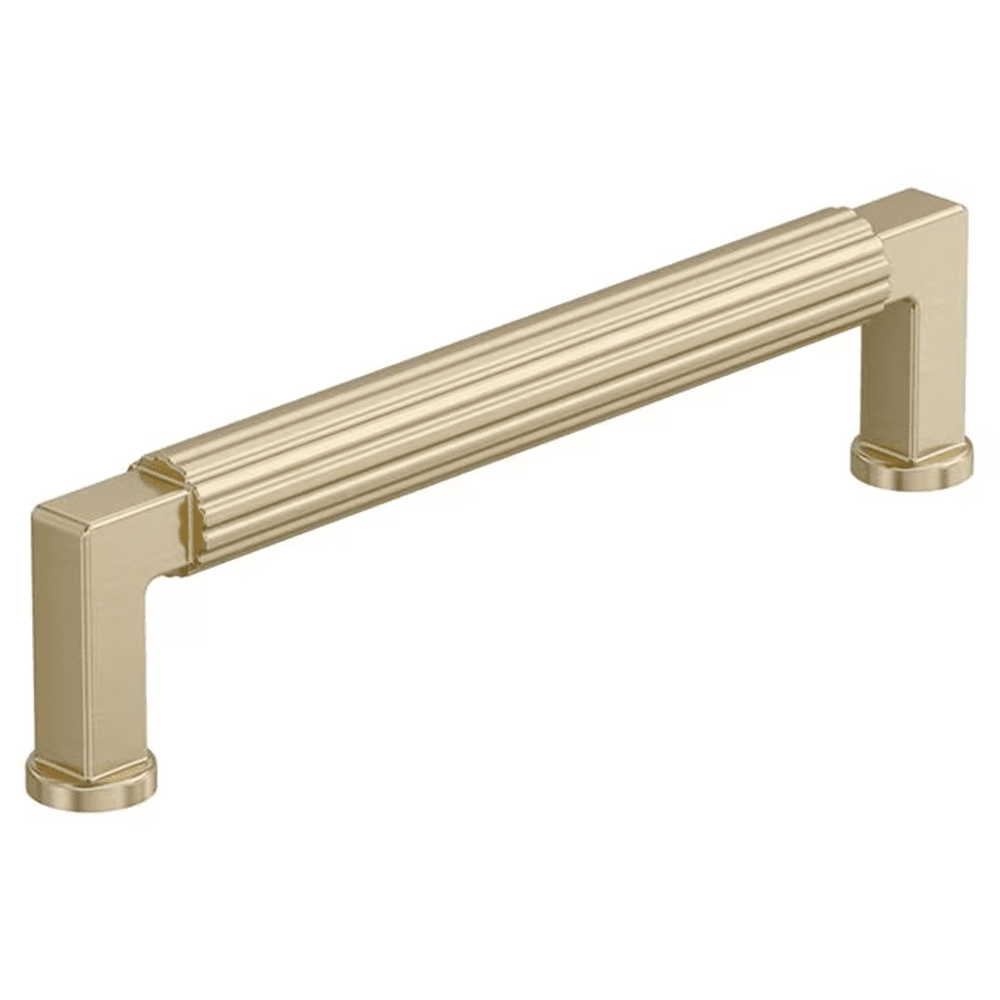 128mm Ballard Cabinet Pull, Golden Champagne