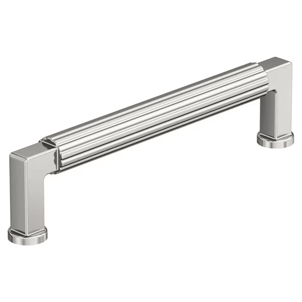 128mm Ballard Cabinet Pull, Polished Nickel