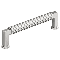128mm Ballard Cabinet Pull, Polished Nickel