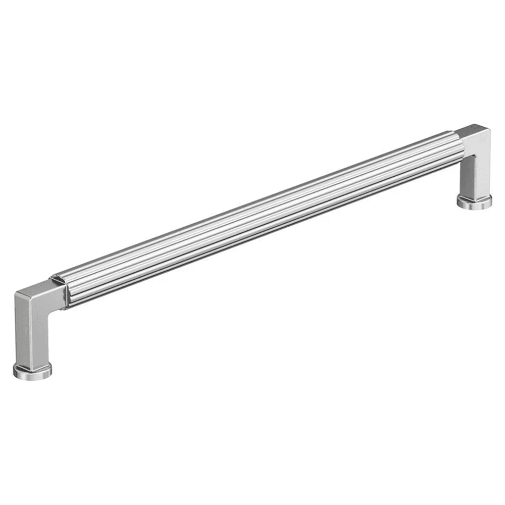 256mm Ballard Cabinet Pull, Polished Chrome