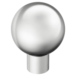 1-1/8" Coble Cabinet Knob, Polished Chrome