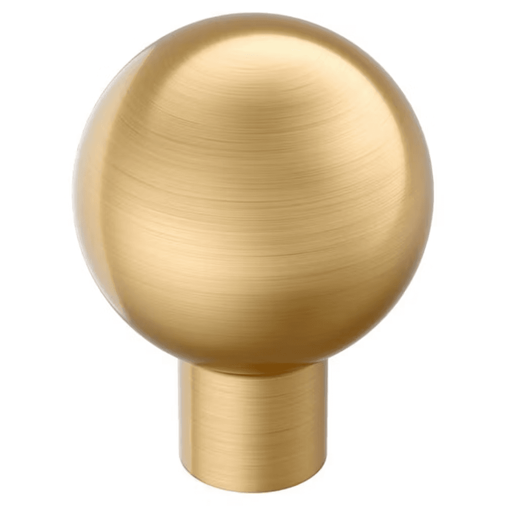 1-1/8" Coble Cabinet Knob, Champagne Bronze