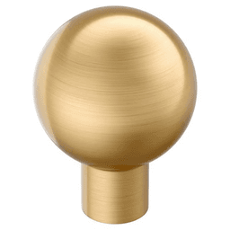 1-1/8" Coble Cabinet Knob, Champagne Bronze