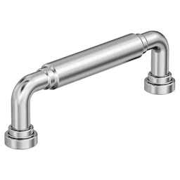 3-3/4" Coble Cabinet Pull, Polished Chrome