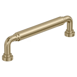 5-1/16" Coble Cabinet Pull, Golden Champagne