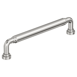 6-5/16" Coble Cabinet Pull, Polished Nickel