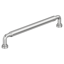 7-9/16" Coble Cabinet Pull, Polished Chrome