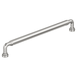 10-1/16" Coble Cabinet Pull, Polished Nickel