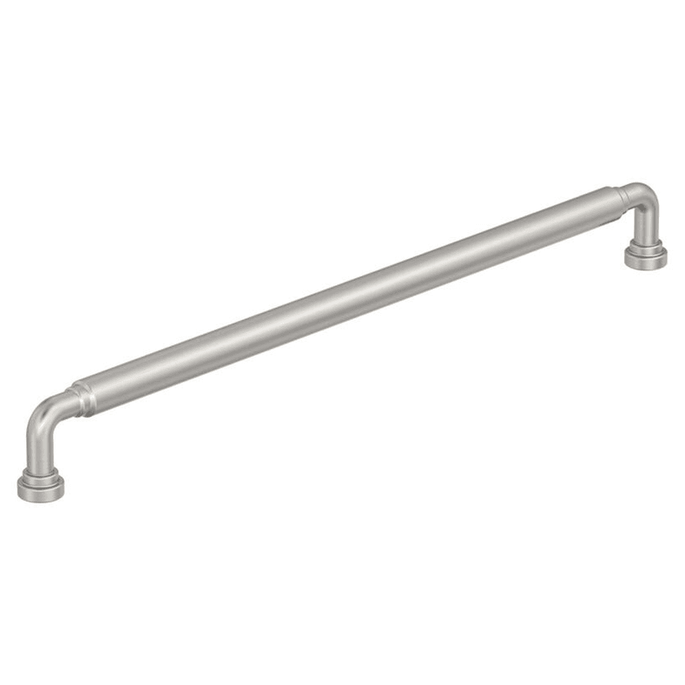 12-5/8" Coble Cabinet Pull, Satin Nickel