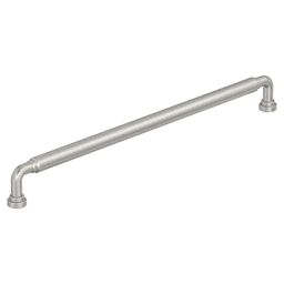 12-5/8" Coble Cabinet Pull, Satin Nickel