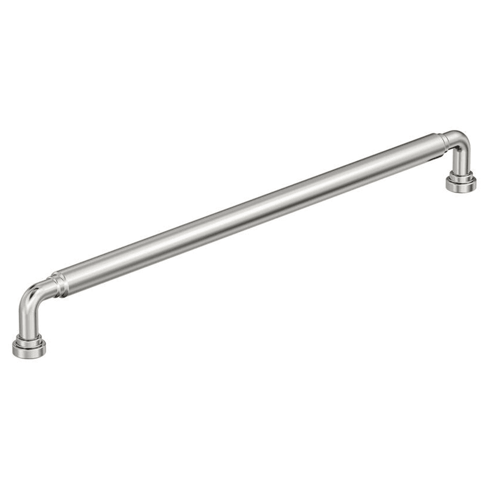 12-5/8" Coble Cabinet Pull, Polished Nickel