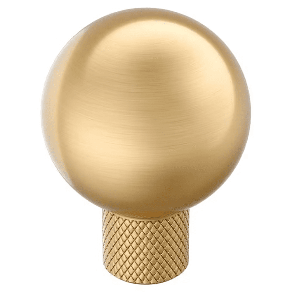 1-1/8" Collet Cabinet Knob, Champagne Bronze