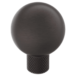 1-1/8" Collet Cabinet Knob, Oil-Rubbed Bronze