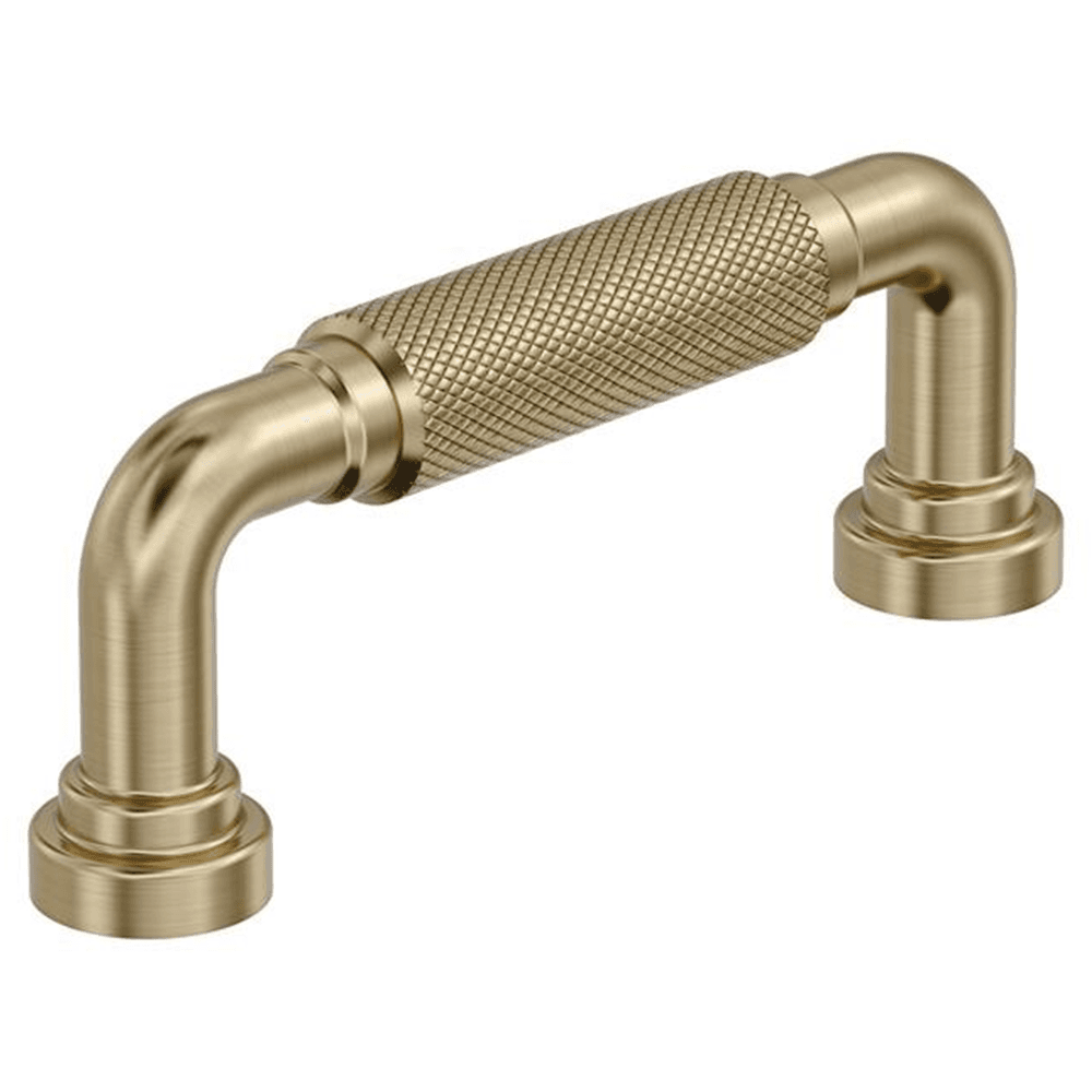 3" Collet Cabinet Pull, Golden Champagne