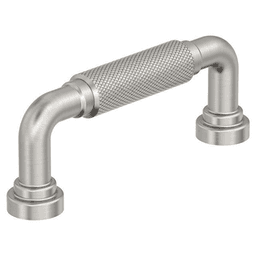 3" Collet Cabinet Pull, Satin Nickel