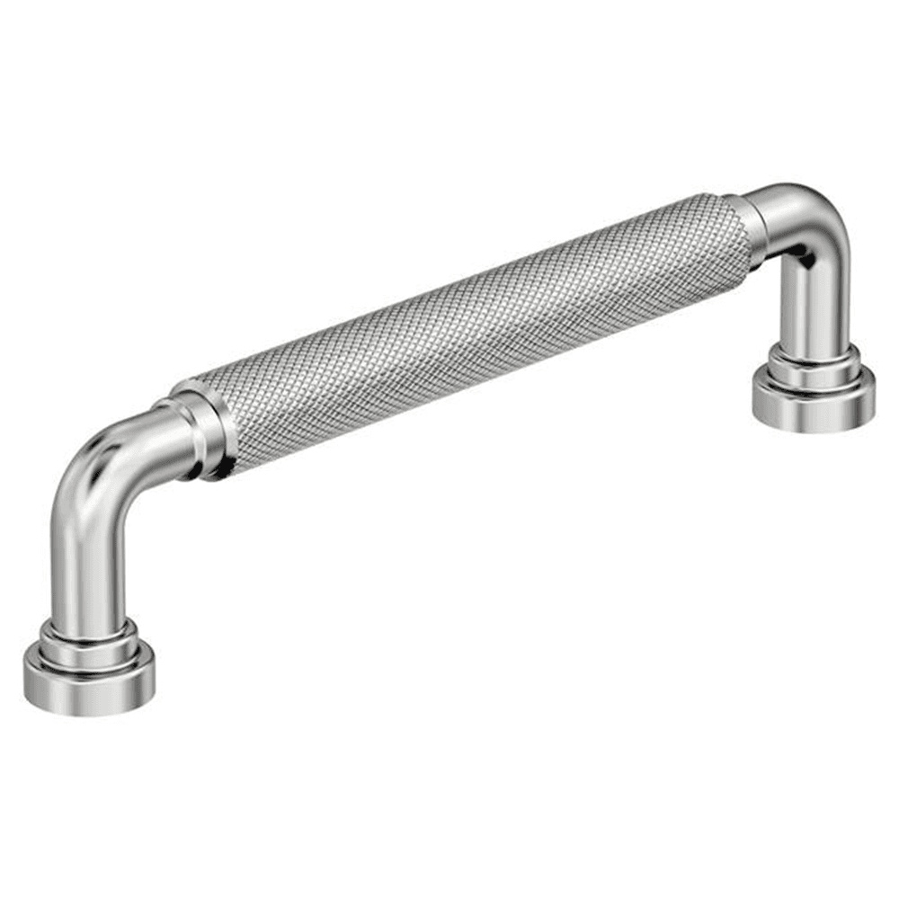 5-1/16" Collet Cabinet Pull, Polished Chrome