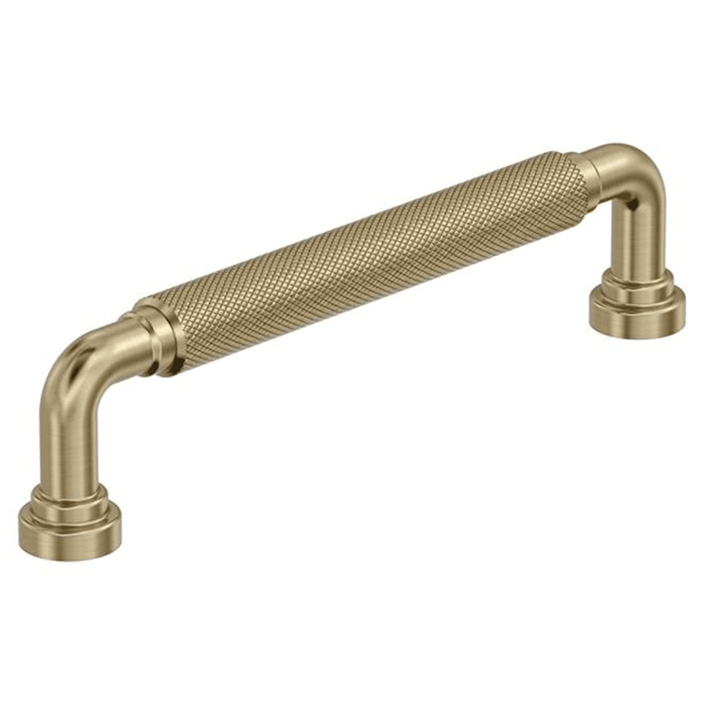 5-1/16" Collet Cabinet Pull, Golden Champagne
