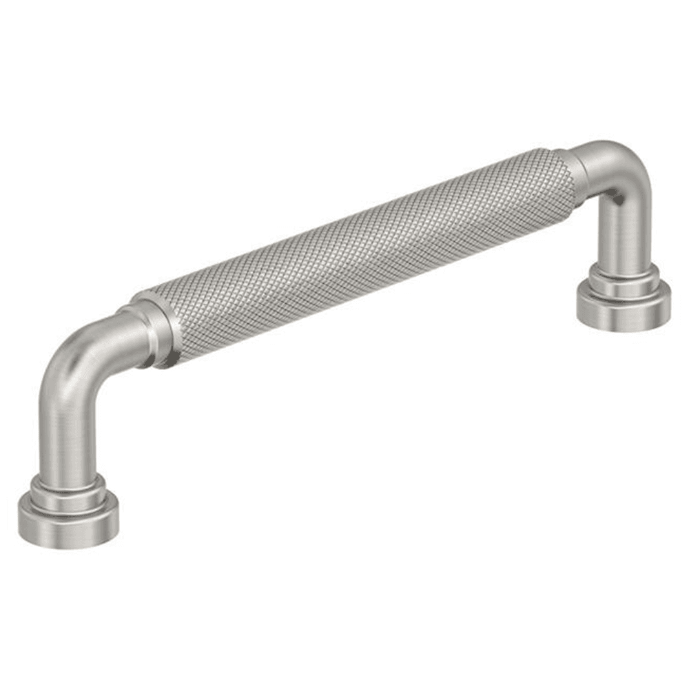 5-1/16" Collet Cabinet Pull, Satin Nickel